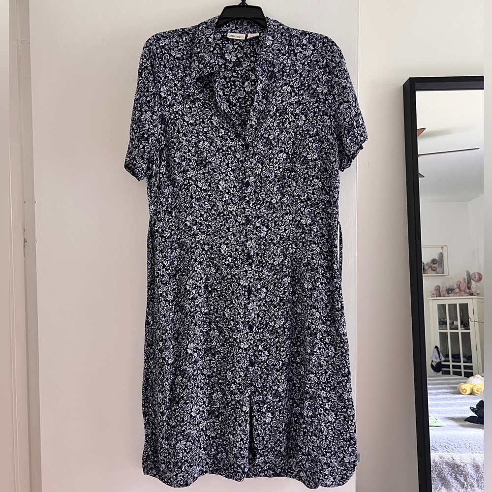 Cherokee Button Down dress - L